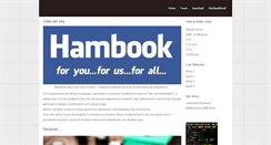 Desktop Screenshot of hambook.com